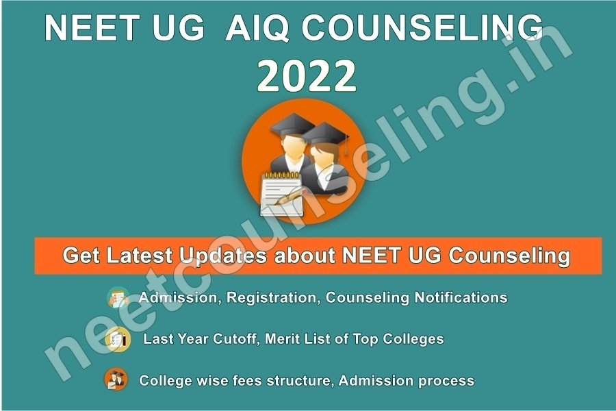 NEET UG All India quota counseling