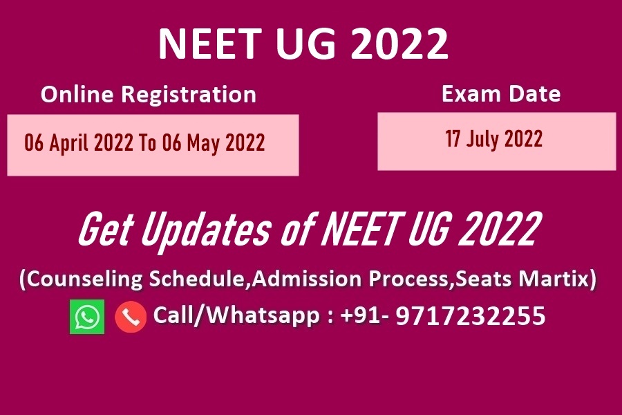 Neet Ug 2023 Online Registration Exam Date Counseling Process